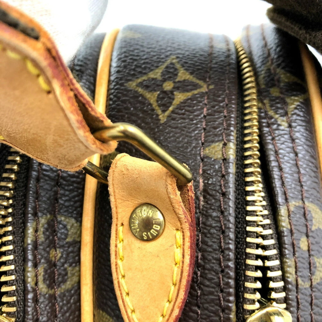 (Fair) M45254 Monogram Shoulder Bag Pre-Owned Canvas Women's Vuitton Louis VUITTON Reporter PM LOUIS