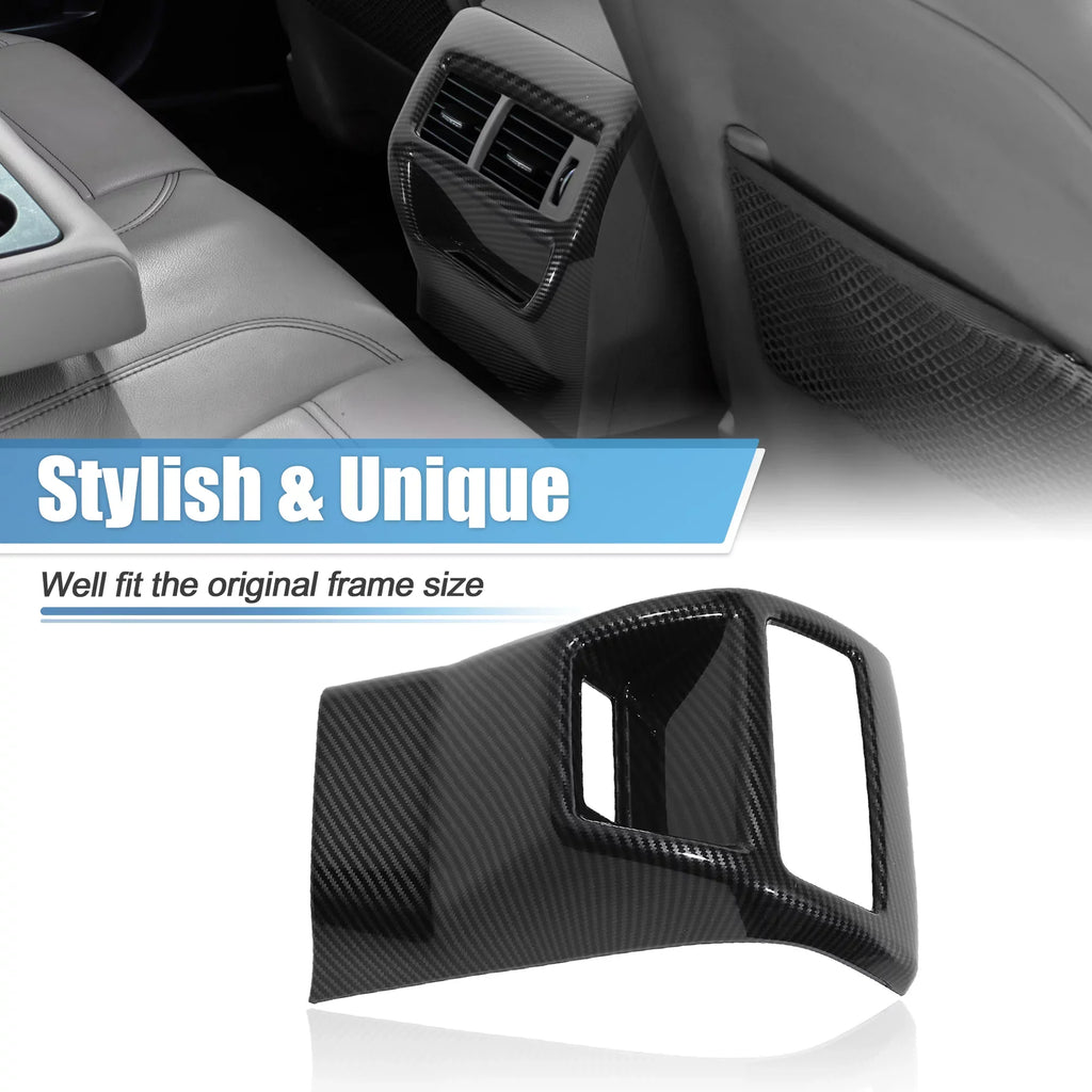 Civic Carbon for Cover Pattern 11th Trims Rear 2022 Armrest Honda Interior A/C Fiber Console Frame Box Vent Rear