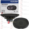 Coaxial 6x9 280 Alpine 2-Way Speakers Watt Audio Car SXE-6926S Pair
