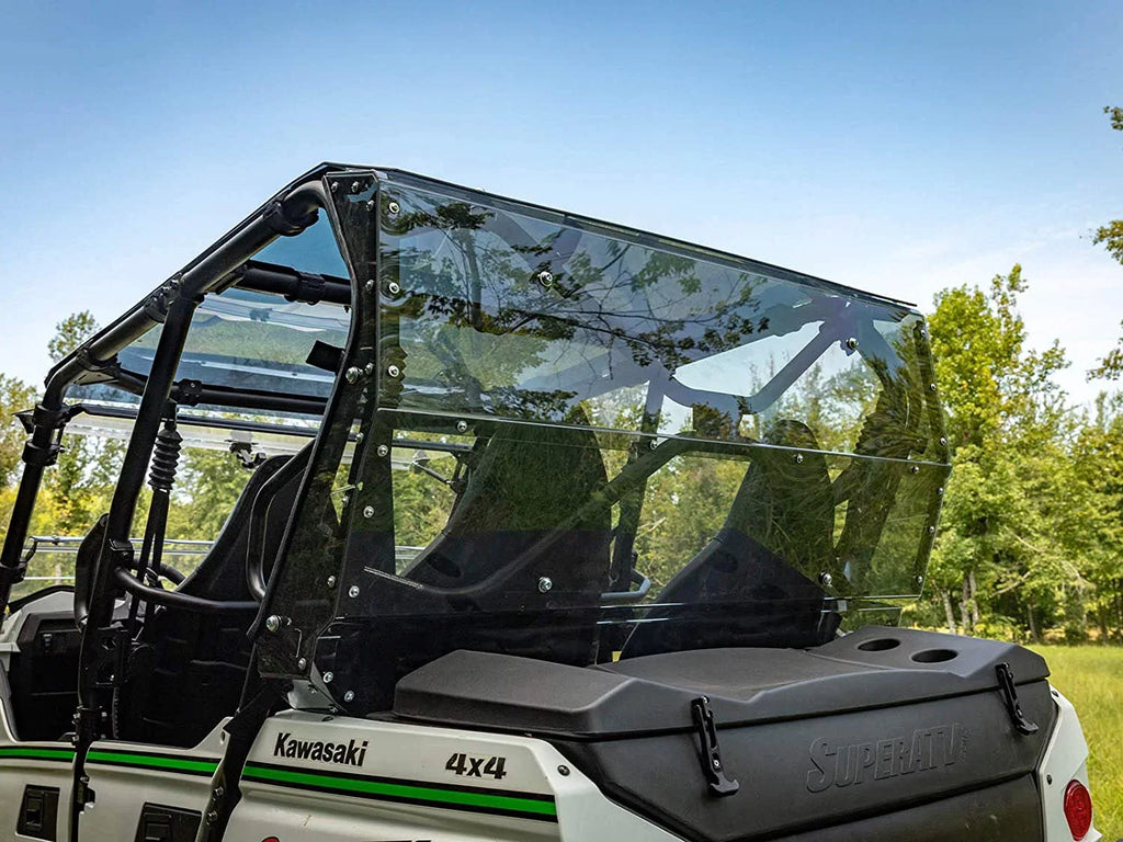 Lightly 2021+ 250x Heavy Glass in Kawasaki 2014+ Windshield S Thick You Teryx Stronger Teryx 1/4" for Debris Made Duty Flying Protects 4 From Than Tinted Rear Polycarbonate 4 / 800 USA! SuperATV