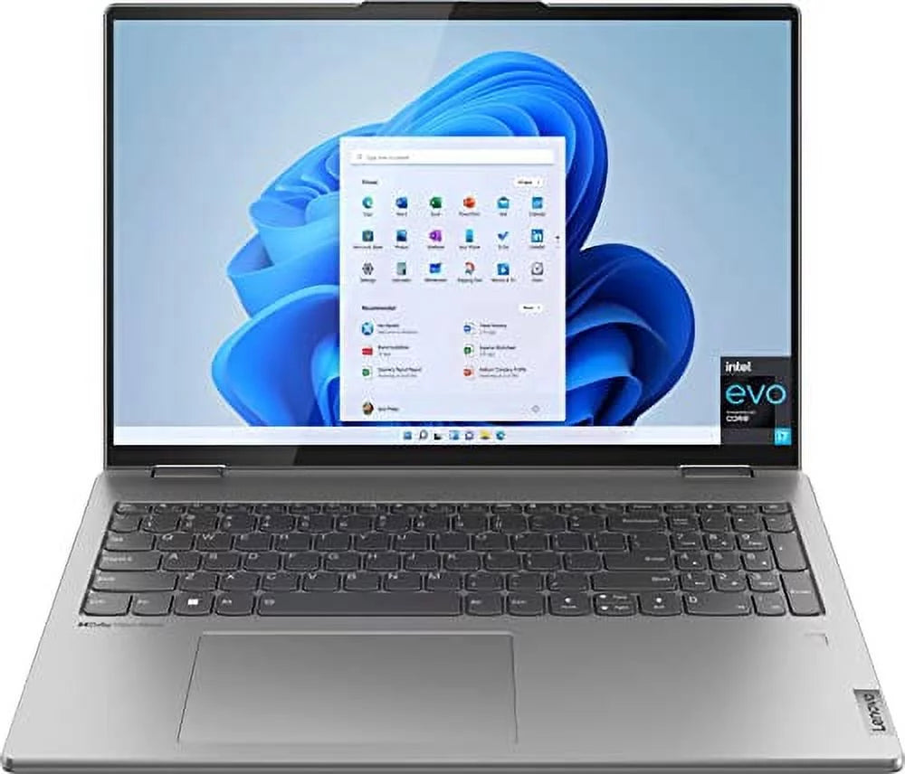LENOVO SSD Windows Yoga Backlit 4 WI-FI Platform Graphics RATZK Laptop 16" 12th KB i7-1260P w/FP 32GB Touchscreen 2.5K 7i 16GB USB Xe Thunderbolt Intel 512GB 2022 6E Iris Pro Core RAM EVO 2-in-1 10