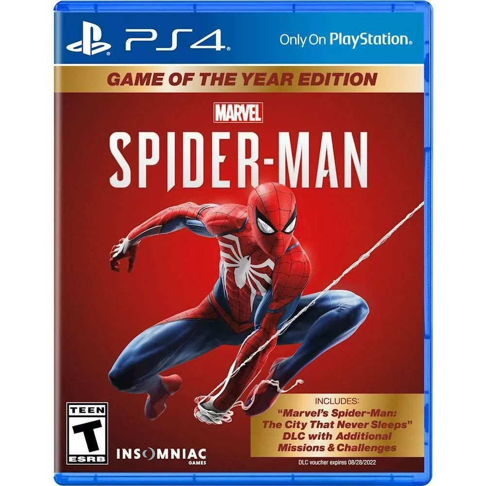 Marvel's PlayStation PlayStation of Spider-Man the Edition Game 5 4, Year -