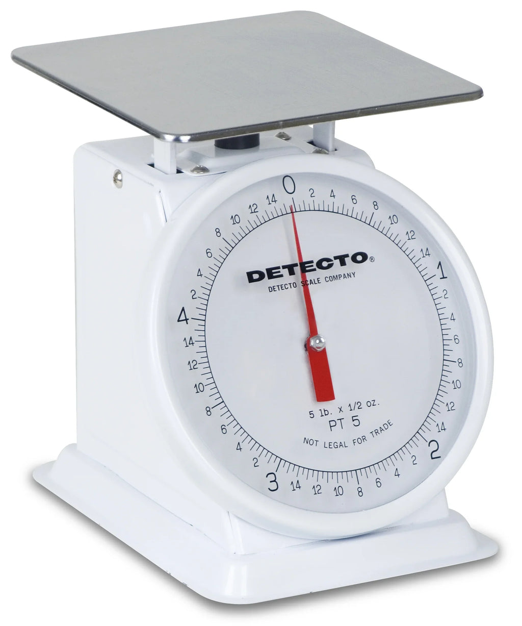 PT-1000SRK Cardinal Top Stainless Steel Dial Rotating & Scale 5.75 Detecto 1000 g 5.75 Loading x in.